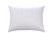 L' COZEE Premium Feather and Down Pillow Insert, Decorative Throw Stuffer Inserts, Hypoallergenic, Cotton Cover, White (12x16)