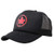 Baseball Cap Maple Leaf Printed Hat Canada Dad Hat Sunhat Headwear Adjustable Black