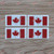 3S MOTORLINE 4X Reflective 2   Canada Canadian Flag Decal Sticker Maple Leaf Car Vinyl
