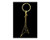 Randy Rhoads Electric Guitar Key Chain   Black
