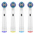 Replacement Toothbrush Heads Compatible with Oral B Braun 4 Precision Clean Electric Brush Heads Refill for Oral B Pro1000 Pro3000 Pro5000 Pro7000