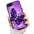 for iPhone 8 Plus iPhone 7 Plus Art Design Soft Back Case Phone Cover HOT12122 Purple Butterfly