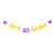 She s 40 Bitches Banner for 40th Anniversary Birthday Party Decorations Cheers To 40 Years Bunting Sign Gold and Pink Glitter