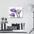 Krisyeol Purple Tulip Vibrant Watercolor Flower Canvas Wall Art Painting Wall Decor Painting on Canvas Artwork Wall Art for Office Living Room Bathroom Wall Decor 12x16inch