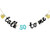 Glitter Talk 50 to Me Banner 50th Happy Birthday Banner Taco Party Decorations Fifty Anniversary Sign