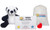 Make Your Own Stuffed Animal Mini 8 Inch Super Soft Panda Kit - No Sewing Required!