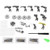 Oumij Sew Presser Foot Set Sewing Machine Presser Feet Set Adjustable Guide Sewing Machine Presser Foot 17 Sets Universal Industrial Flat Sewing Machine Parts