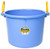 Little Giant Plastic Muck Tub  Berry Blue  Durable   Versatile Utility Bucket with Handles  70 Quart   Item No PSB70BERRYBLUE