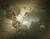 Posterazzi PSTRFF700016H Abstract Painting DNA Chain on a World map Background Photo Print 11 x 17 Multi