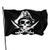 Pirate Jolly Roger Skulls Bones Skeleton Flag Double Sided and Double Stitched Jolly Roger Boat Flags with Brass Grommets Pirate Party Supplies Halloween 3x5ft Pirate Jolly Roger Skulls Bones Skeleton Flag Double Sided and Double Stitched Jolly Roger Boat Flags with Brass Grommets Pirate Party Supplies Halloween 3x5ft