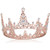 Coucoland Vintage Baroque Tiara Crown Crystal Queen Crowns Birthday Wedding Pageant Tiara