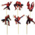 24pcs The Spiderman Cupcake Toppers for Birthday Party Cake Decoration Supplies