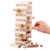 QZM Timber Tower Wood Block Stacking Game That The Classic Best Family Fun Educational Games for Kids Gifts Ideas Number Match (54 Pieces)