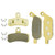 SYUU Motorcycle Replacement Front Rear Brake Pads Brakes for Harley Davidson FLS Softail Slim 2012 2014 FLSTC Heritage Softail Classic 2008 2014 FA457F FA458R