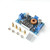 Gump s grocery 5A Adjustable Power CC CV Step Down Charge Module LED Driver with Red Voltmeter