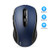 Bluetooth Wireless Mouse TeckNet 3 Modes Bluetooth 50   30 Mouse 24G Wireless Portable Optical Mouse with USB Nano Receiver 2400 DPI for Laptop MacBook PC Windows Android OS System  Blue