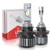 TURBO SII 10000LM H13 9008 LED Headlight Bulbs Conversion Kit CV6 Series Dual High Low Beam  Xenon White 6000K 3800LM