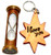Nautical Gift Decor Vintage Style Clock Timer Brass Hour Glass Antique Look Sand Timer