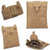 Warrior Quest 1000D Nylon Folding Dump Pouch  Molle Mag Dump Pouch EDC Dump Pouch Large Tool Roll Up Pouch  Tan