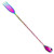 BarSoul Twisted Mixing Spoon with Fork Cocktail Spoon Stainless Steel 30CM Multicolor