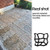 CNXD Pathmate Stone Molding Paver Walk Way Path Paving Garden Yard Patio Mold DIY Walk Maker Concrete Molds
