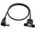 Right Angled Printer Extension Cable USB 20 B Adapter Male to Female USB 20 Type B Male to Type B Female Printer Panel Mount Extension Cable