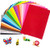 40 Pcs Felt Fabric Sheets Assorted Colors Arts Crafts Sewing Fabric Felt Sheets Squares 12 x 8 inches Patchwork Embroidery 1mm Thick Felt Sheets Decorative Projects Felt Sheets