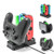 Controller Charger for Nintendo Switch, Charging Dock Stand Station for 4 Switch Joy-con or 2 Pro Controllers with Charging Indicator and a USB Type C Charging Cable