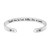 Joycuff Gifts for Teen Girl Women Bracelet Inspirational Jewelry Mantra Cuff Motivational Bangle Though She Be But Little She is Fierce