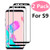 2 Pack  Screen Protector for Samsung Galaxy S9  Black HD Clear  Full Screen Coverage   Bubble Free   Case Friendly  Tempered Glass Screen Protector Compatible with Galaxy S9
