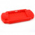 for PSP 3000 PSP 2000 Protective Soft Rubber Soft Protective Shell Case Cover PSP2000 PSP3000  Red