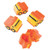 Fun Express - Dump Truck Easter Egg for Easter - Party Supplies - Containers & Boxes - Plastic Containers - Easter - 12 Pieces