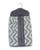 Baby Doll Bedding Minky Chevron Diaper Stacker Grey