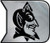 NCAA Duke University Blue Devils Premium Auto Emblem Chrome Metal