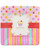 American Greetings Sweet Stuff Party Supplies Square Paper Dinner Plates 8Count