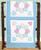 Jack Dempsey Stamped White Quilt Blocks 18X18 6PkgPatchwork Hearts