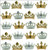 Jolees Boutique Dimensional Repeat Stickers Crowns