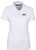 NCAA Louisiana Lafayette Ragin Cajuns Womens 3 Button Polo Shirt with Banded Sleeves White XXLarge