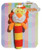 Calplush Baby Rattles - Lion Plush Animal Toy