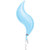 Anagram International foil balloon 36 Silver