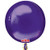 Anagram International Orbz Purple Flat Balloon 16 Multicolor
