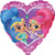 Anagram 17 Shimmer  Shine Love Foil Balloon Multicolor