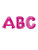 Anagram Letter Z Pink Foil Balloon 34