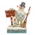 Enesco Frosty The Snowman by Jim Shore Frosty with Welcome Sign Figurine