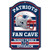 WinCraft NFL New England Patriots 05801010 Wood Sign 11 x 17 Black