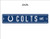 WinCraft NFL Indianapolis Colts Street Sign