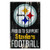 WinCraft NFL Pittsburgh Steelers Sports Fan Home Decor Team Color 11x17