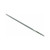 Crescent Nicholson 4 Round Single Cut Bastard File  11526N