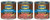 Bushs Best Vegetarian Fat Free Baked Beans 3 pack