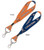 NCAA University Virginia Cavaliers 1 Inch Lanyard Key Strap Metal Ring